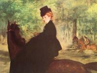 Manet, Edouard - The Horsewoman